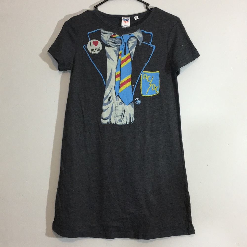 I Love AC/DC Rock Night Wear. XS, S, M, L.